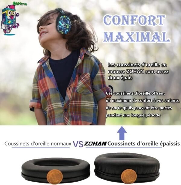 Casque Anti Bruit Autisme Enfant Boos 3