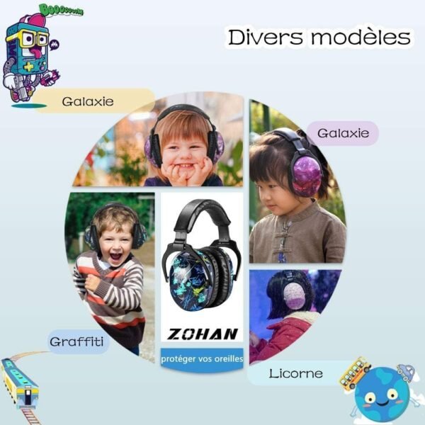 Casque Anti Bruit Autisme Enfant Boos 5