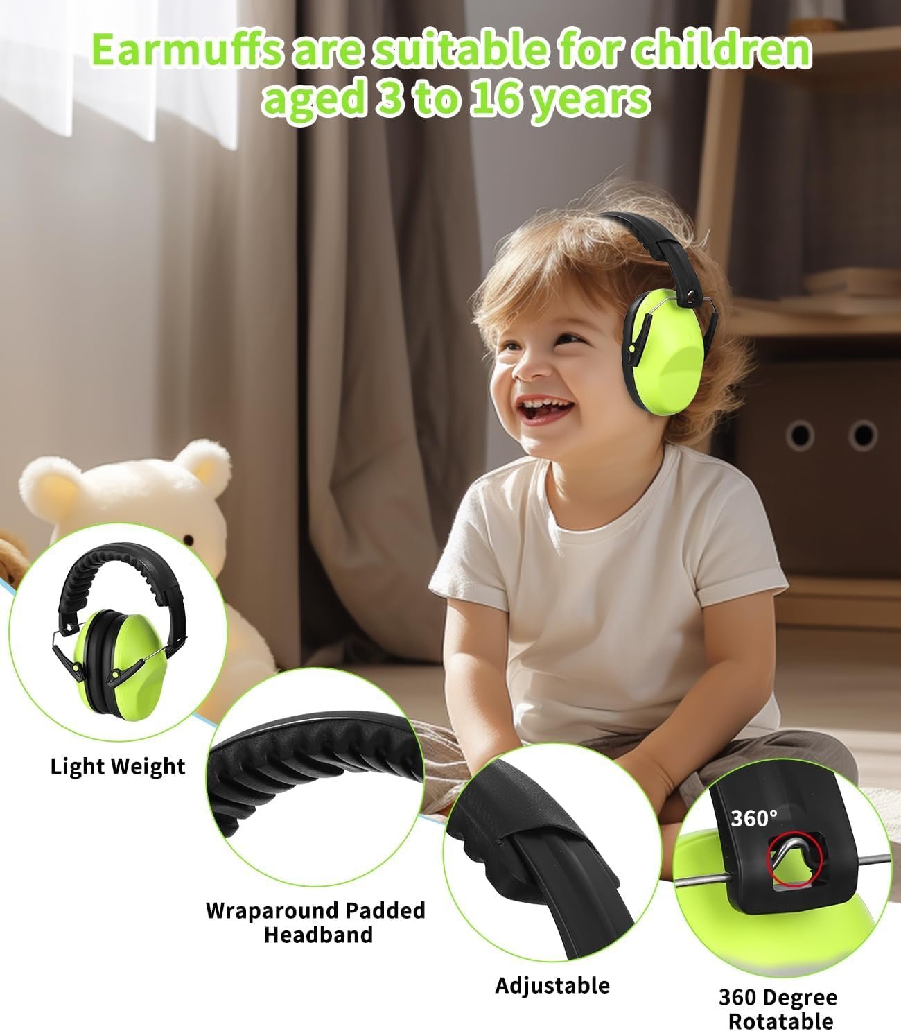 Casque Anti Bruit Enfant Classe 3