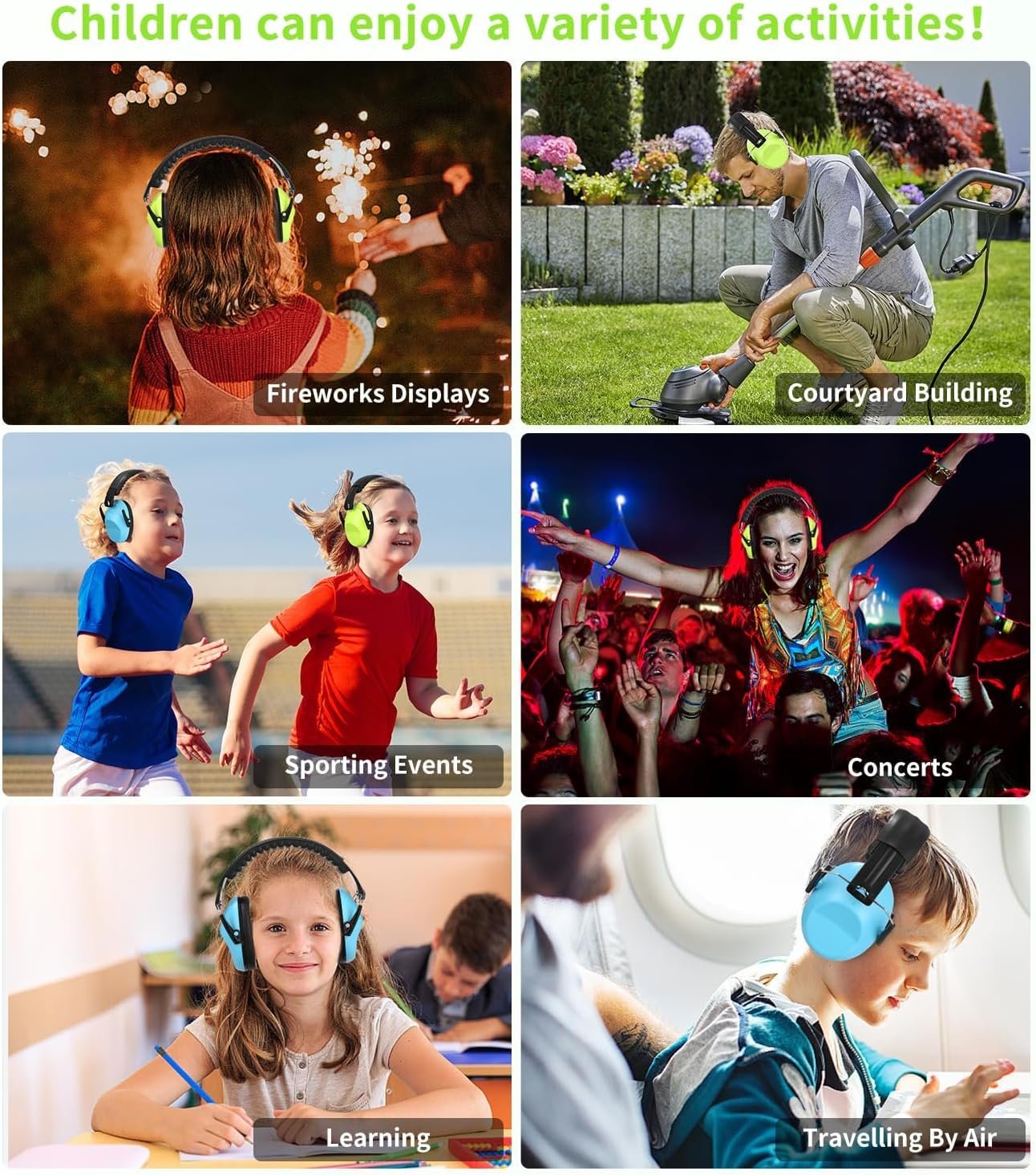 Casque Anti Bruit Enfant Classe 6