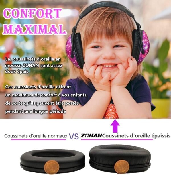 Casque Anti Bruit Enfant Concentration 2
