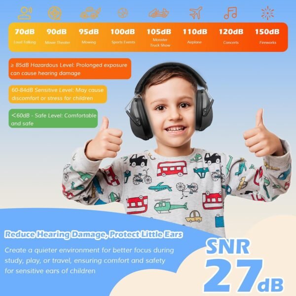 Casque Anti Bruit Enfant Earfun 4