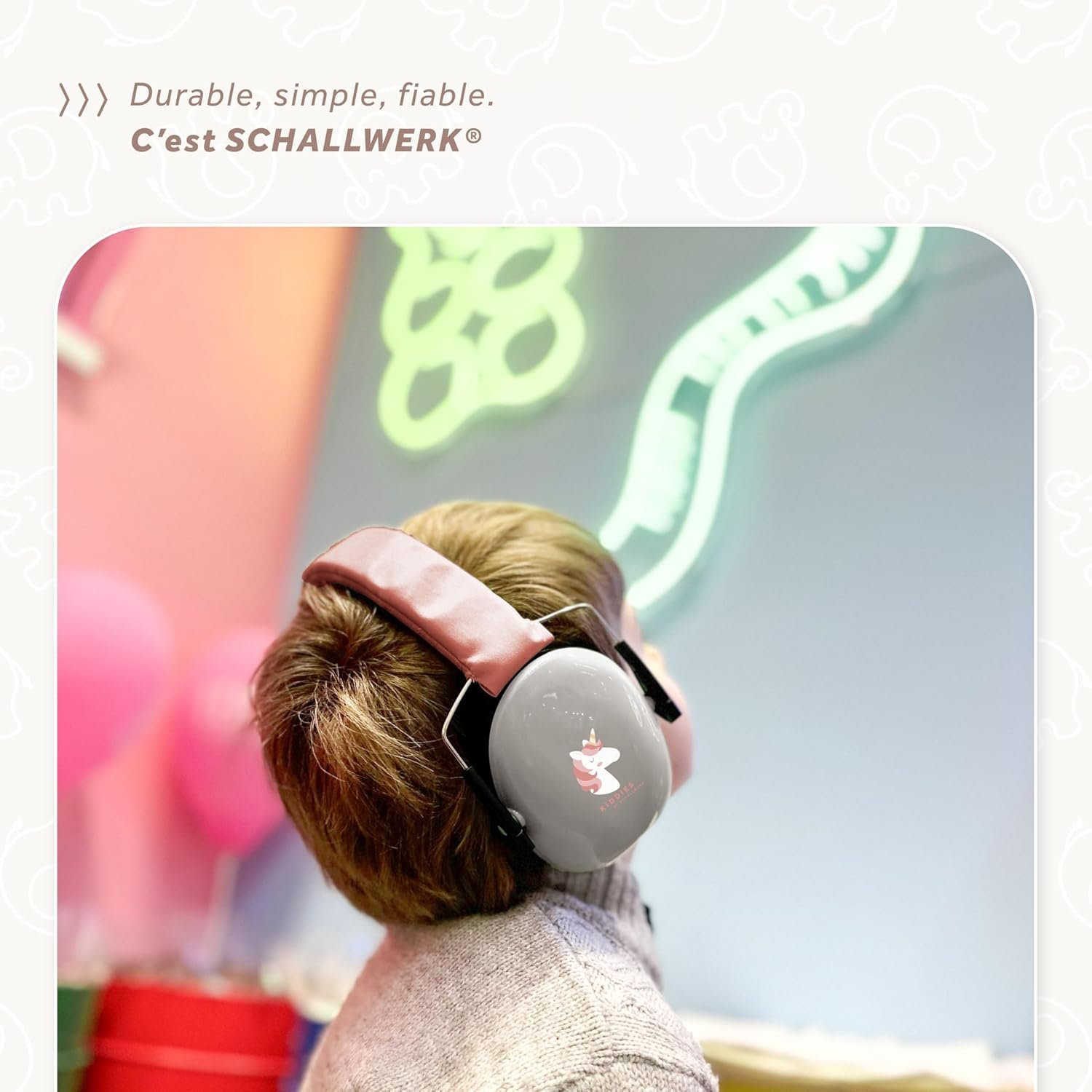 Casque Anti Bruit Enfant Électronique 7