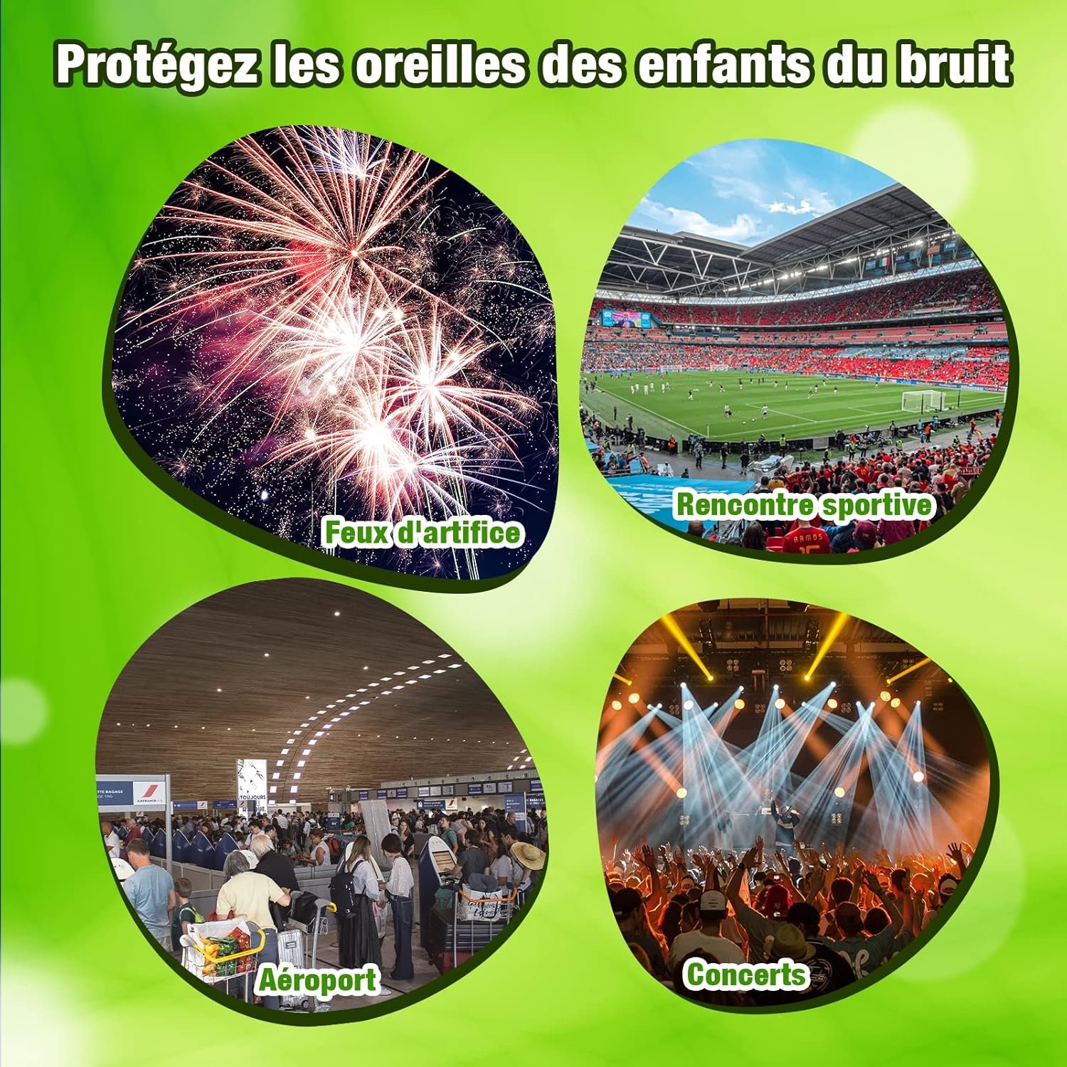 Casque Anti Bruit Enfant pour Concert Kendji 7