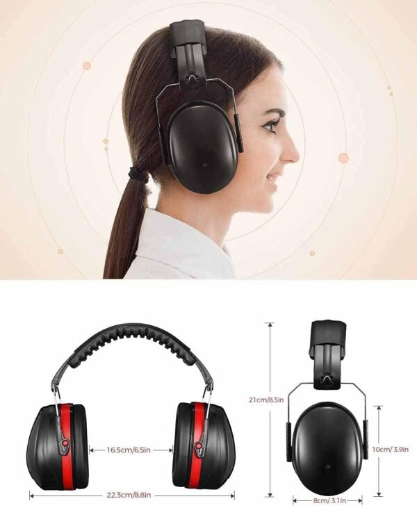 Casque Anti Bruit pour Enfant Kidz Rouge 26 Db 7